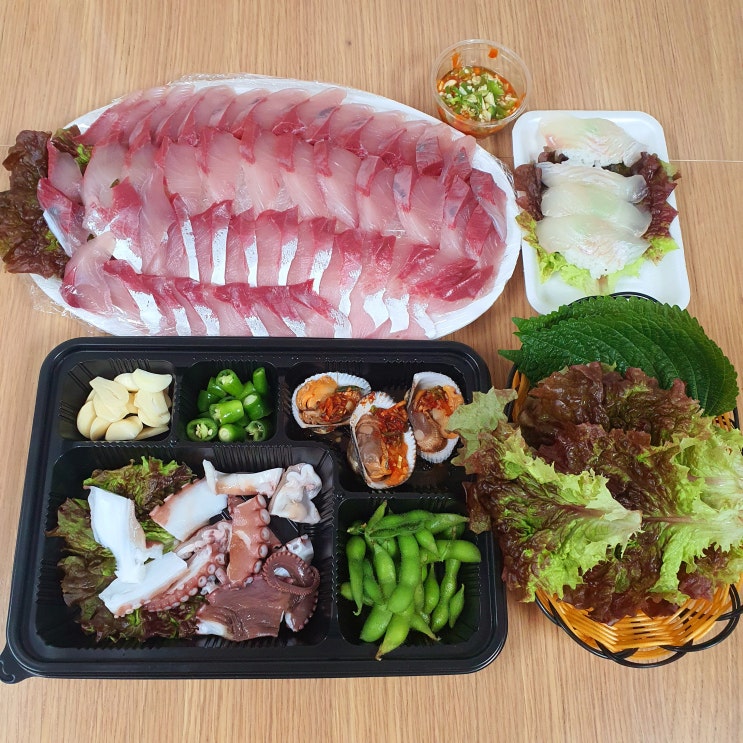  연무동 횟집 곰수산회포차 대방어