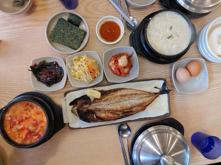  파주 운정 맷돌 순두부 9가지의 다양한 순두부 찌개