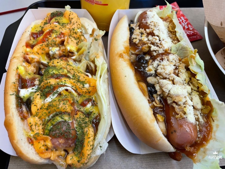  탕정역 핫도그 맛집 , 코브라독스 아산탕정역점 대존맛b