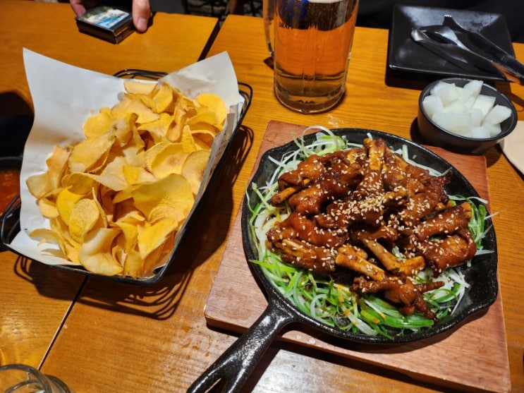  곤지암 교촌치킨 닭발