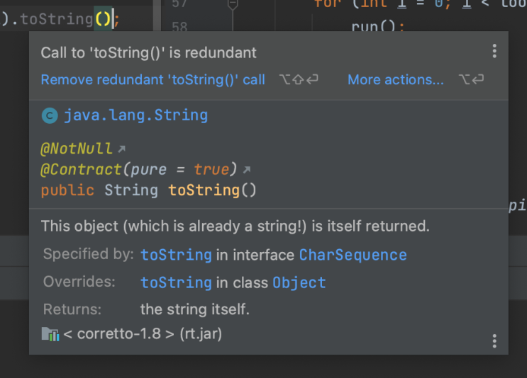  14 toString()