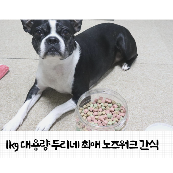  대용량 강아지 노즈워크 져키 간식 역시나 최고!