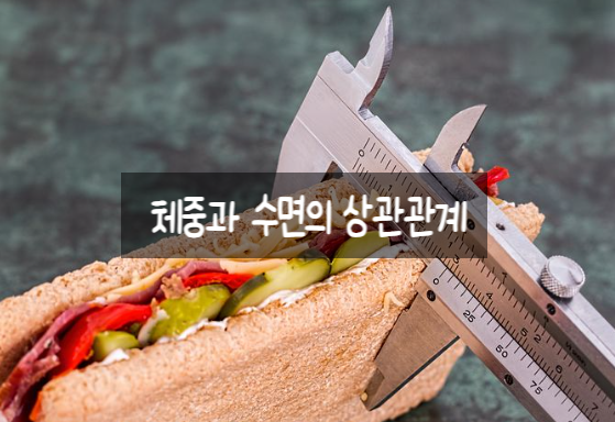  체중과 수면의 상관관계