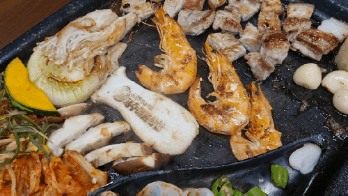  [서귀포] 흑돼지와 각종 해산물 구이 맛집 흑돼지해물삼합