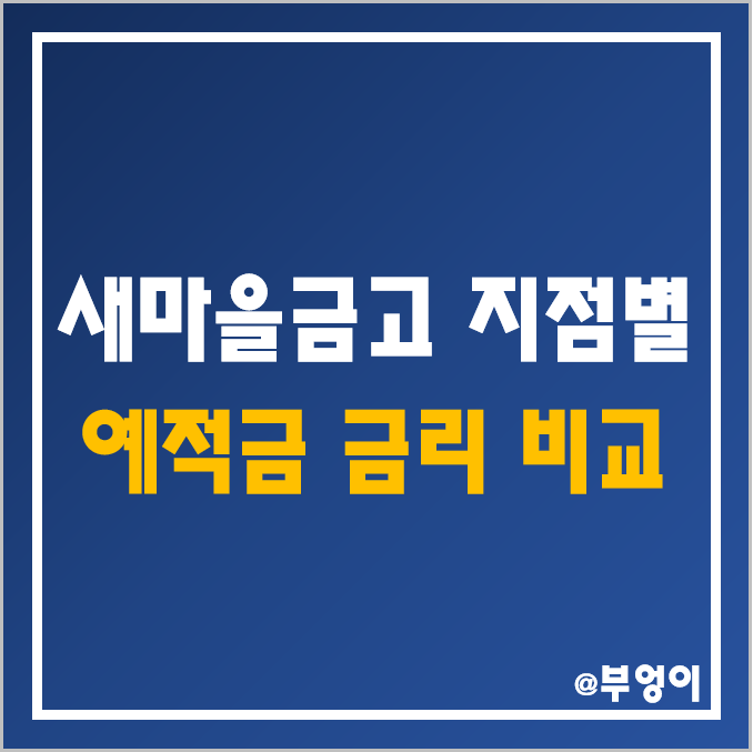 MG 새마을금고 정기 예금 및 적금 특판 상품 금리 비교(예적금 이율, 6개월/12개월/24개월 이자율 순위) MG 새마을금고 정기 예금 및 적금 특판 상품 금리 비교(예적금 이율, 6개월/12개월/24개월 이자율 순위)