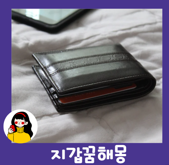지갑꿈 지갑을줍는꿈 지갑털리는꿈 지갑 잃어버리는 꿈
