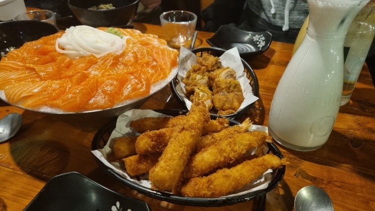  [수원역 맛집] "연어상회" - 특별한 막걸리가 있는 연어집!