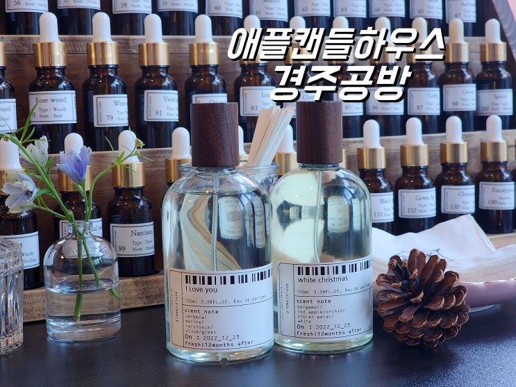  경주공방 애플캔들하우스 셀프조향클래스 돌싱글즈3