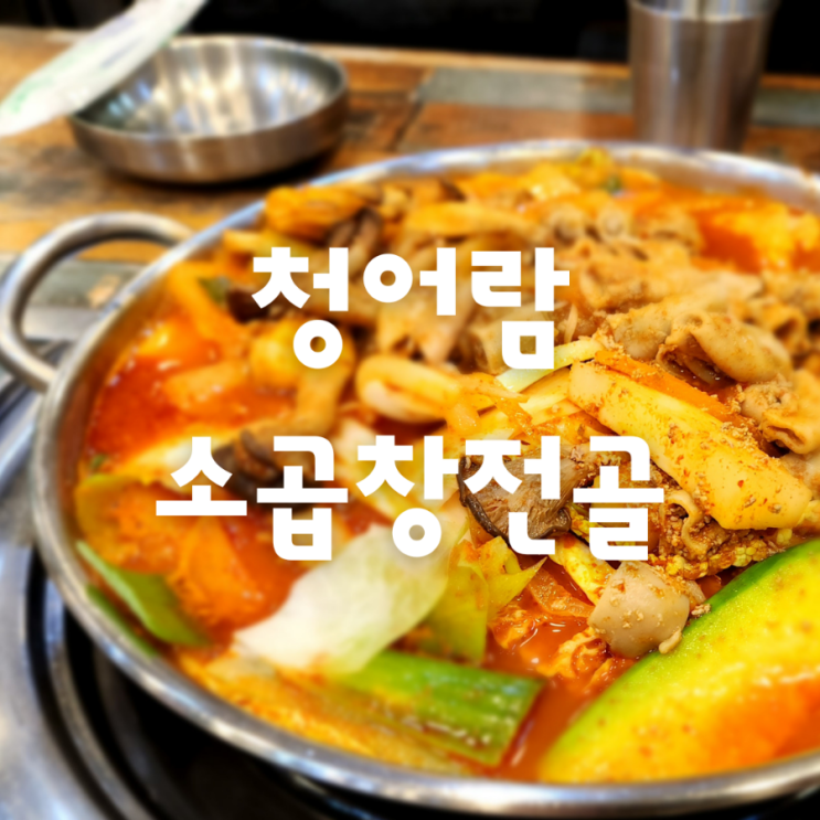  합정 망원동 청어람 곱창전골 맛집 내돈내산 후기