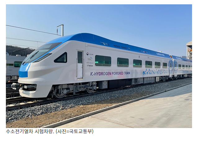 오염물질 배출 없는 ‘친환경 수소전기열차’ 개발 성공 오염물질 배출 없는 ‘친환경 수소전기열차’ 개발 성공