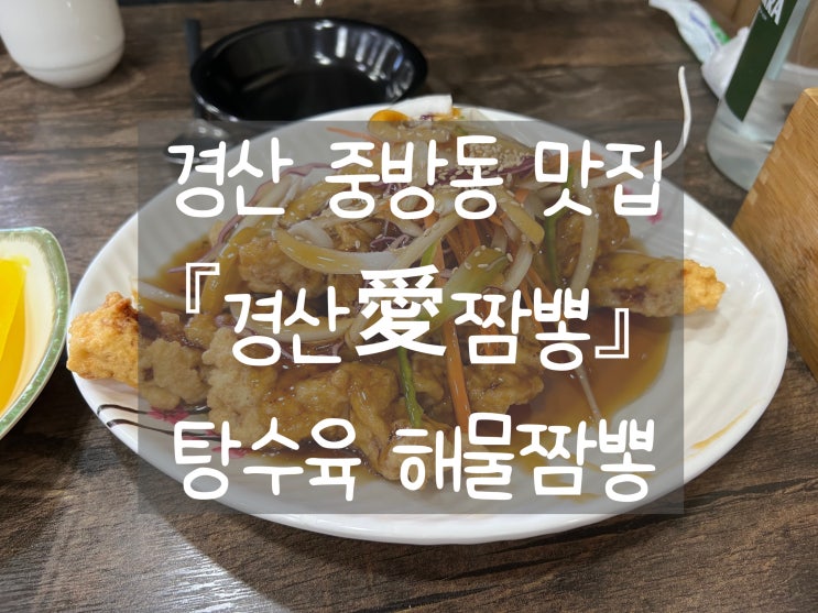 [경산 맛집] 경산애짬뽕: 탕수육 해물짬뽕 명가, 재방문 의사 100%의 맛집 방문 후기