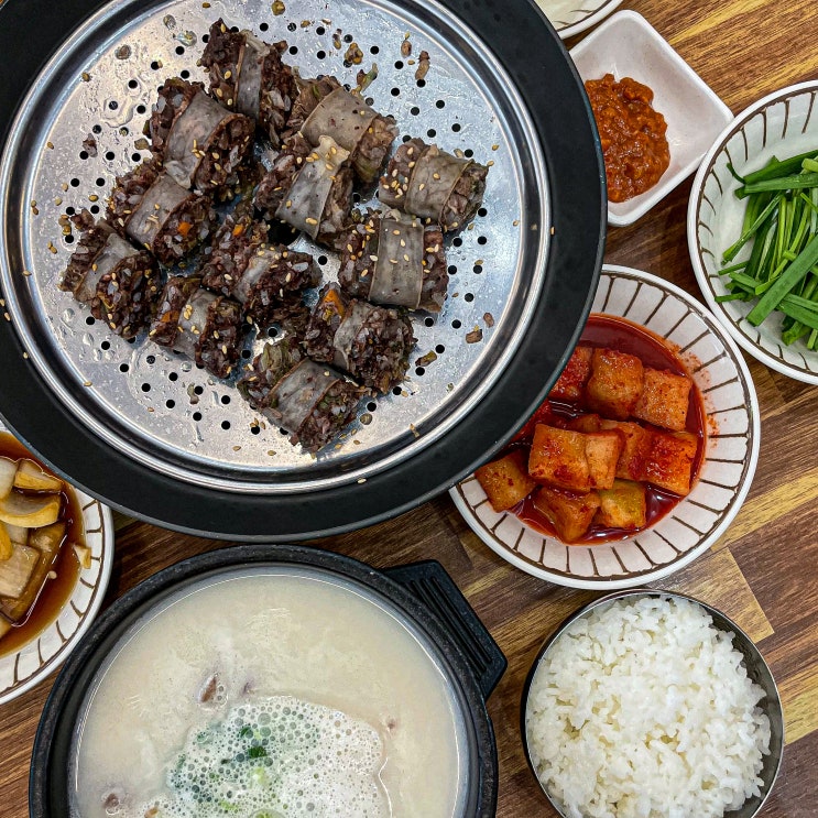  대구 율하동 팔도국밥 든든한 국밥과 순대