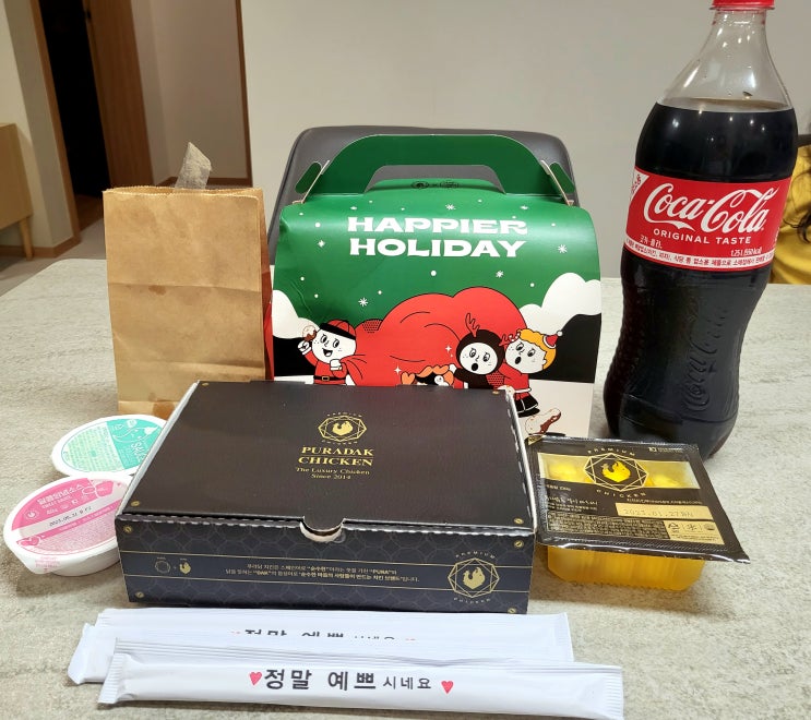  푸라닭 순살치킨 & 블랙알리오 내돈내산 포장 후기 (순살 부위, 추천메뉴)