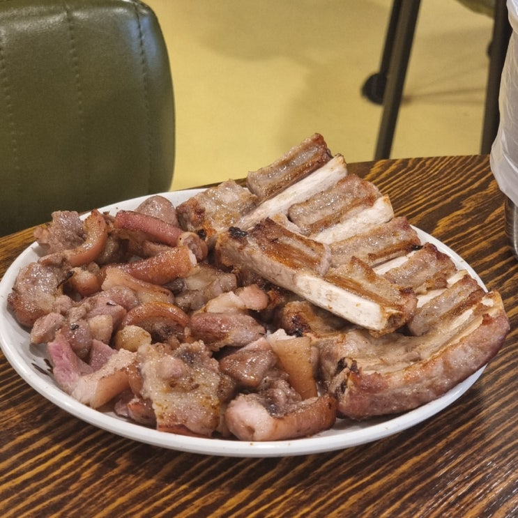  광주 백운동 맛집 머시기쪽갈비 무등시장점  쪽갈비&족발구이 후기