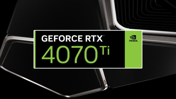 엔비디아 지포스 RTX 4070 Ti 성능벤치 테스트 3090 Ti 보다 좋은 성능을 보여줍니다