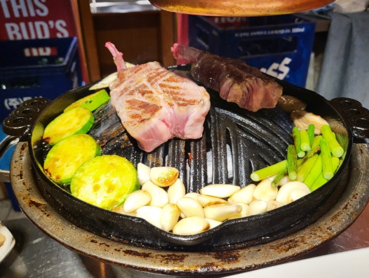  ［인천 / 부평］구워주는 양고기 전문점 누쿠미 부평본점, 맛집 내돈내산 후기 (feat. 양등심, 숄더랙, 소곱창전골)