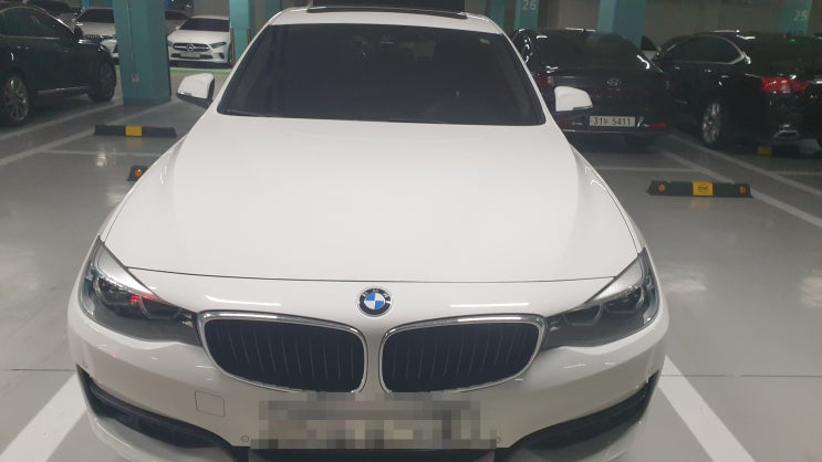  BMW 320d[3GT] 배터리 부산 일광에서 AGM95 자동차 밧데리로 교체