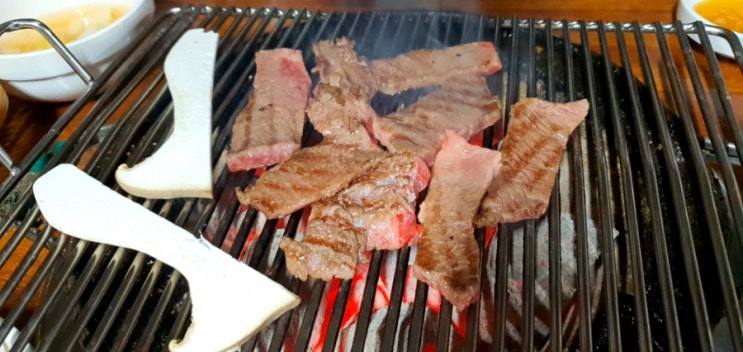  팔공산 맛집 못마루 한우(갈비살, 안창살)