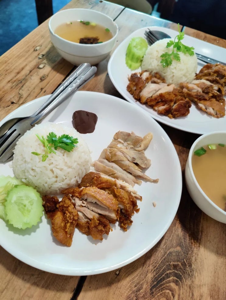  #7.님만해민 찐맛집 쿄이치킨라이스, 조용한 Hang & Craft 카페, 청도이로스트치킨 재방문, 치앙마이대학교야시장