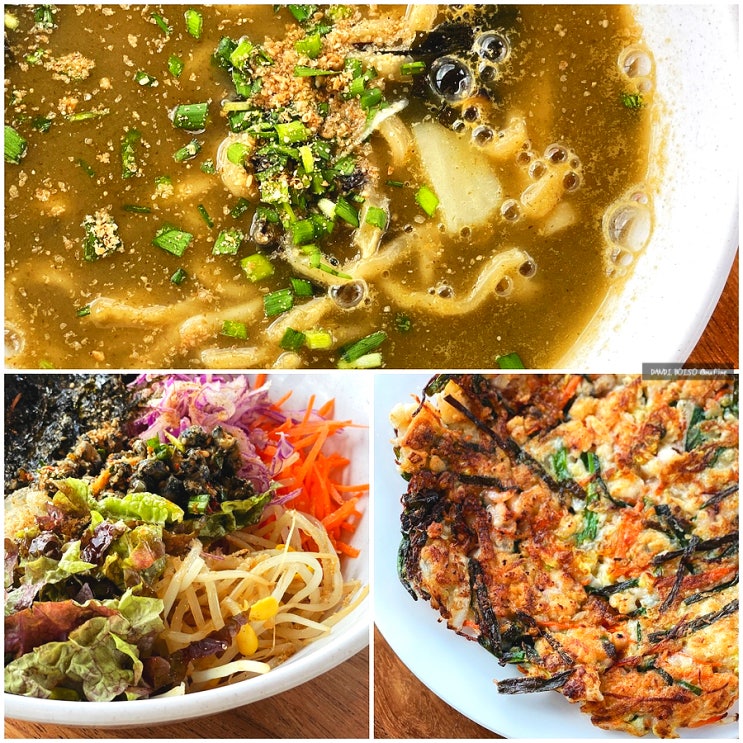  제주 보목동 / 제주섶섬 서귀포 오션뷰 맛집 제주보말칼국수 해물파전이 맛있는, 섶섬한그릇