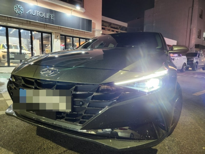 서울 광진구 / 판금 도색 / 현대 / 아반떼