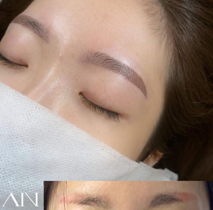  [건대반영구눈썹문신] 이정도면 성형눈썹이라 불러도 될까요? 건대눈썹문신 디자인 추천 소개 많고 잘 하는곳!