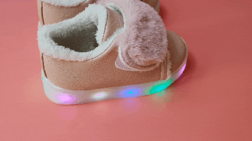  [베이비솔BABYSOLE] 조카 선물로산 아동용 LED 슬립온