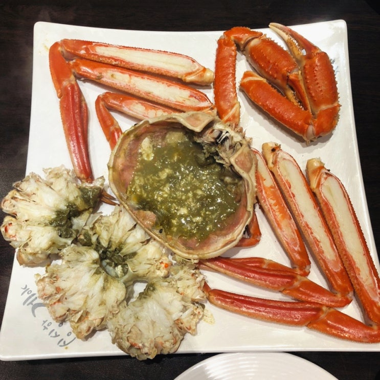  송도 룸식당 대게 맛집 싱싱한게야 추천해요