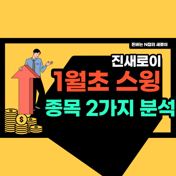  진새로이 1월 초까지 스윙종목 2가지 분석(엔피, 금강공업)