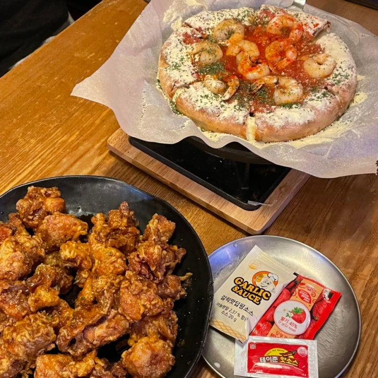  광주지산동맛집 조대후문 이치피 이게 치킨이지~!