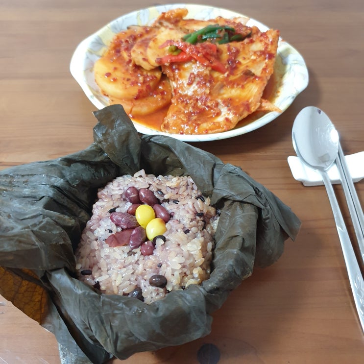  [밀키트추천] 대구 동구 한정식 맛집 다중헌 대구찜&연잎밥밀키트로 건강한 한상!