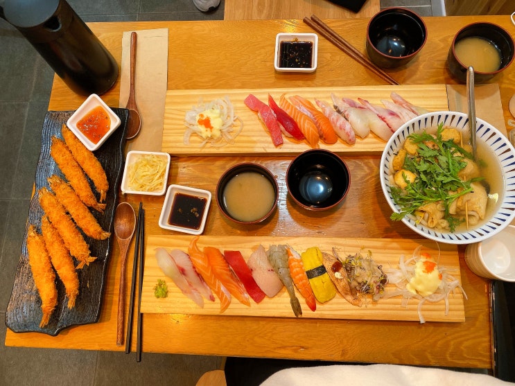  서교동 맛집 홍대초밥 스시앤 후기