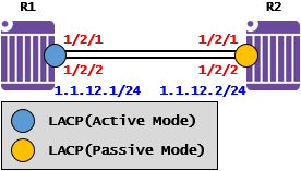  [Link Aggregation] Link Aggregation Case Study - LACP ②(Nokia 7705 SAR)
