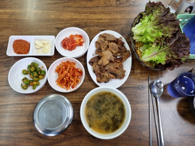  [경기 부천시 약대동] 맛조은돼지불백 점심 돼지숯불구이백반(특)