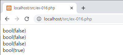  왕초보 PHP: 연산자2 (논리, 증감, 삼항)