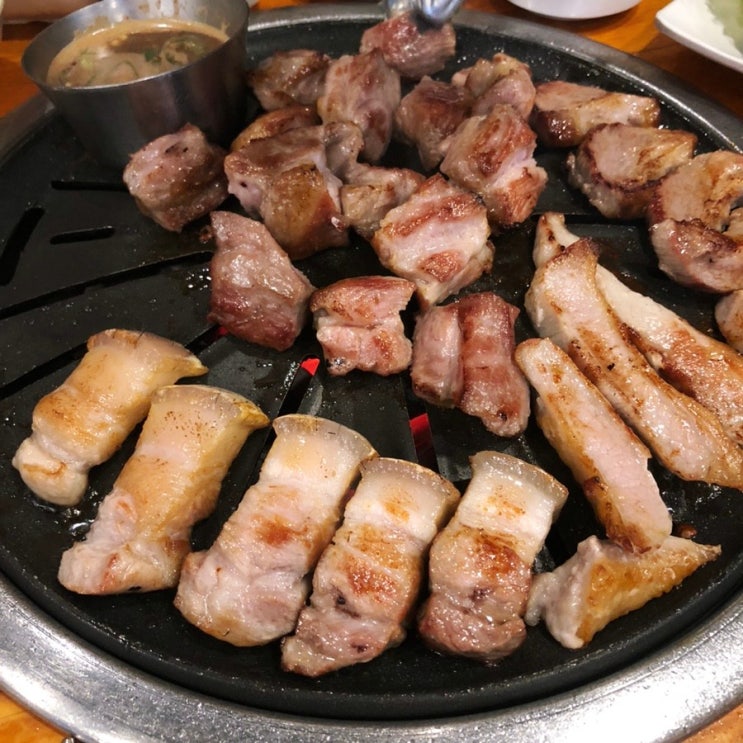  인천 송도 미나리삼겹살 맛집 송도어멍
