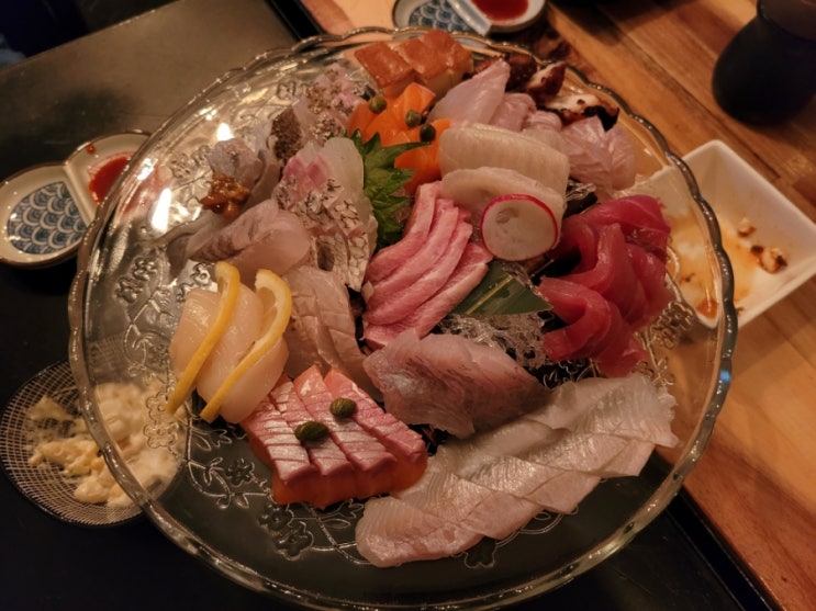  홍대 조용한 이자카야 술집 상수역 회뜰때까지