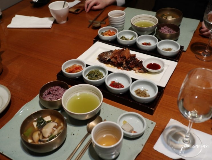  종로 신년회장소 종각역 맛집 봉우리한정식 종각식객촌점 셰프스페셜로 먹은 저녁~