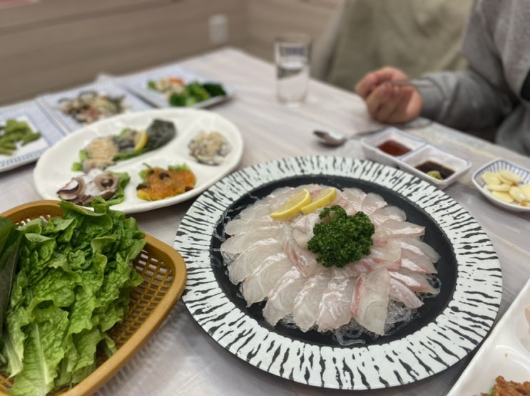  여수 소호동 맛집 / 디오션맛집 - 솔고개 횟집 사시미 2인 후기
