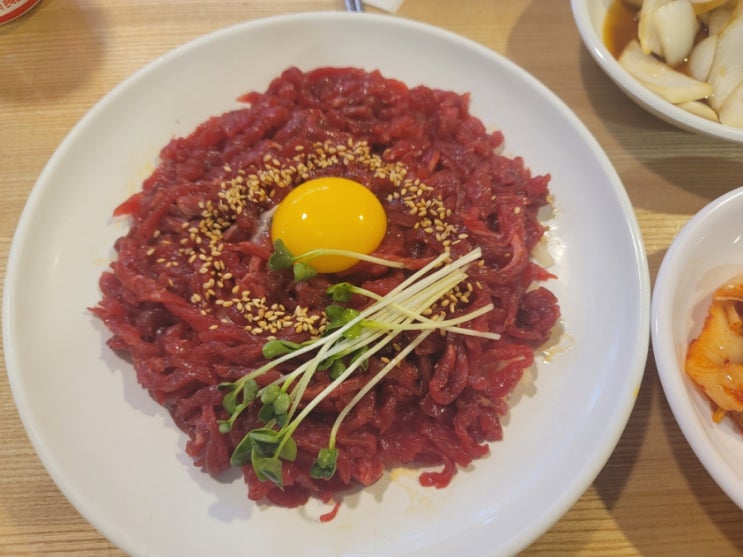  [광장시장 육회 빈대떡 맛집] 통큰누이네 육회빈대떡 (구 순희네 빈대떡)