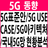 [5G 완전정복] 5G 표준안/5G Use Case(적용 시나리오 및 특징)/3GPP 5G 아키텍처/국내 5G망 현황 분석하기