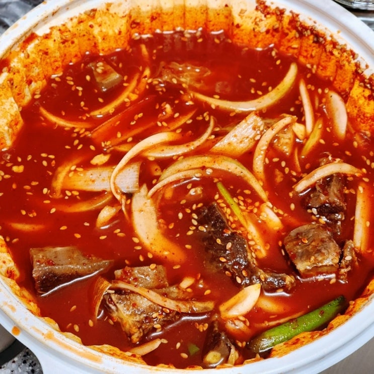  분당 맛집 서현동 맛있게 매운 소갈비찜