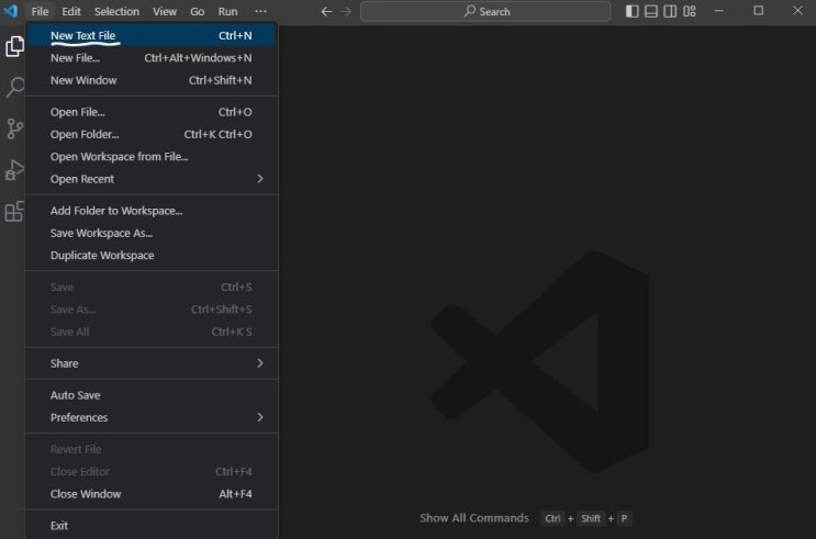  Visual Studio Code 사용하기