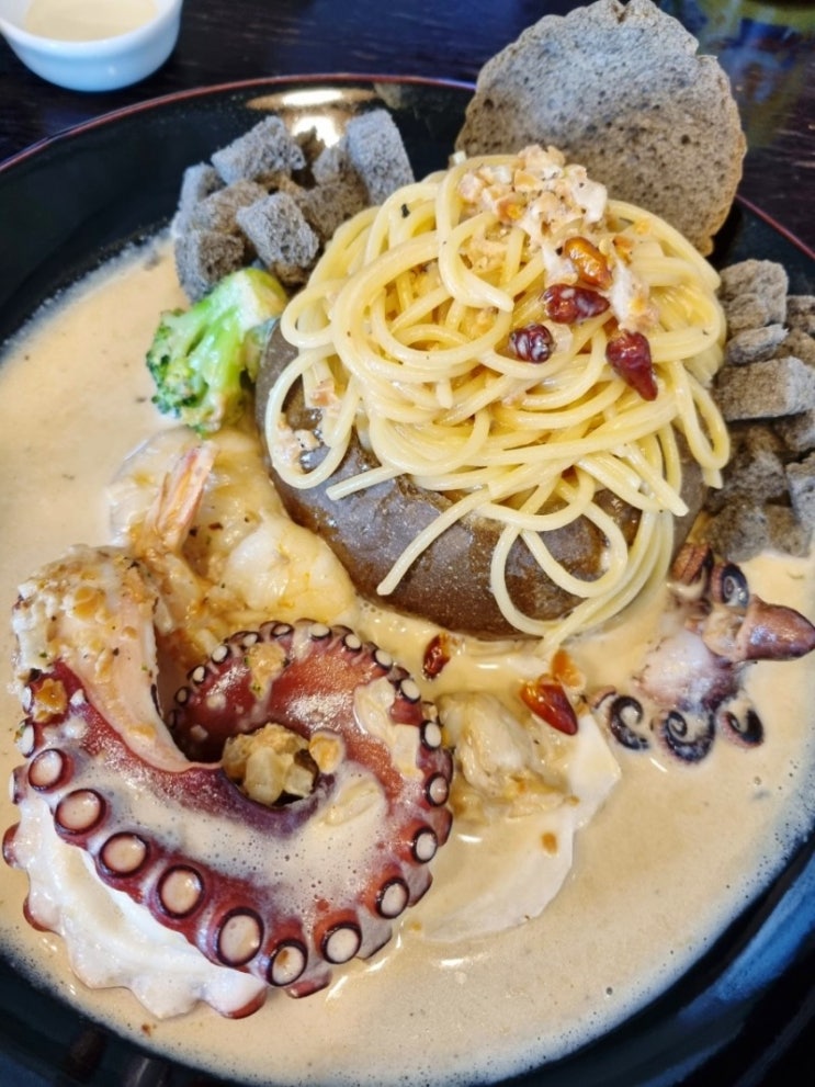  제주 애월 맛집 :) 제주 돌담 파스타 '마레벤또'