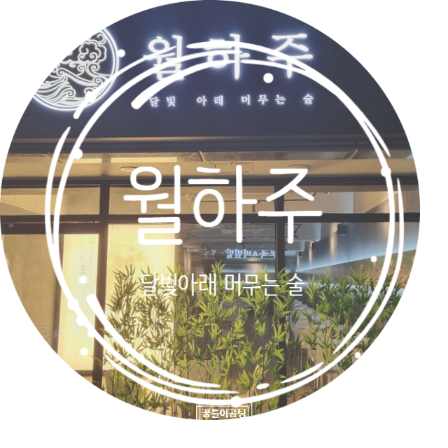  분위기 좋은 안주 맛집 진주 하대동 술집 "달빛 아래 머무는 술 월하주"