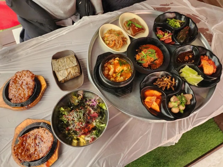  불국사 근처 경주애견동반식당 구성 좋고 든든한 한식집, 경주 원조떡갈비 내돈내산
