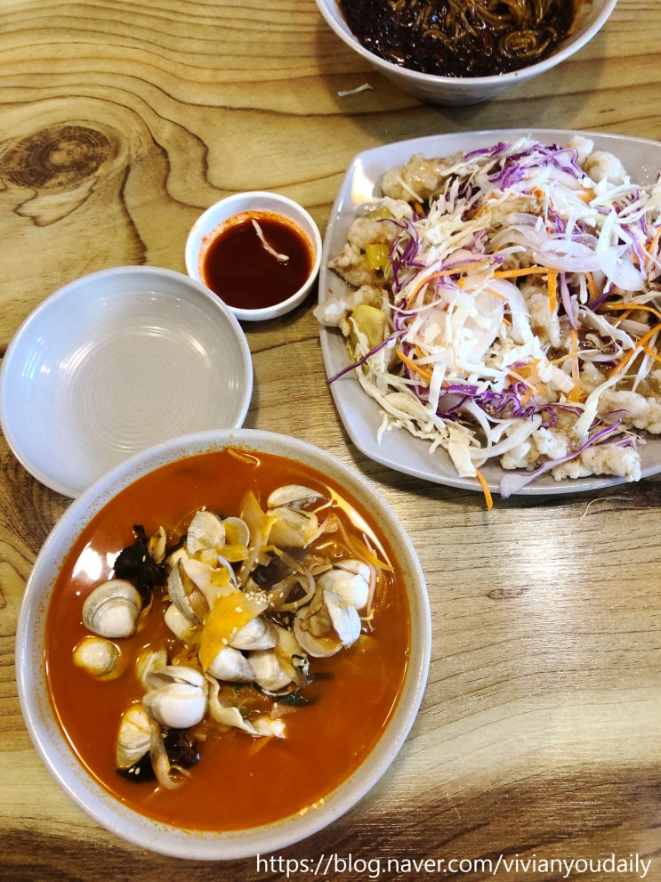  내돈내산 남구 대연동 맛집 이가해물짬뽕 주차, 웨이팅, 영업시간 (짬뽕, 짜장면, 탕수육)