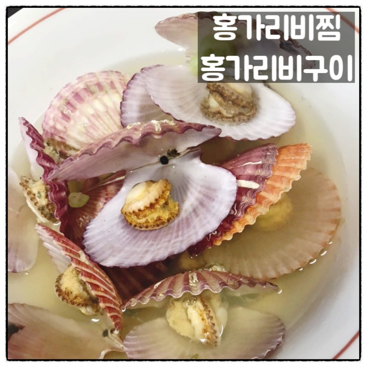  자란만해적 제철 홍가리비 조개찜만들기 홍가리비치즈구이 후기