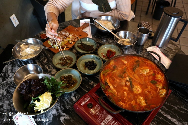  들안길맛집 패대기