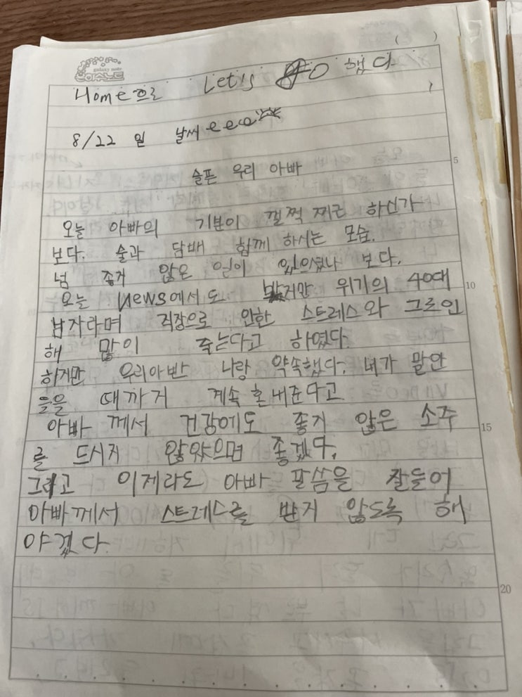 열두살의 일기